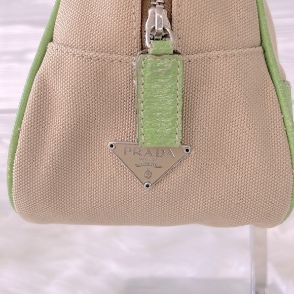 Prada Canvas Bowling Bag - Picture 3 of 15